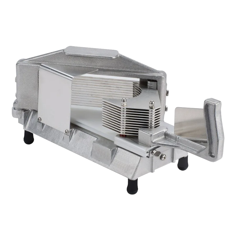Global Solutions by Nemco GS4100-B Tomato Slicer – 1/4” Cut, Straight Blade, Aluminum Housing, Non‑Skid Feet