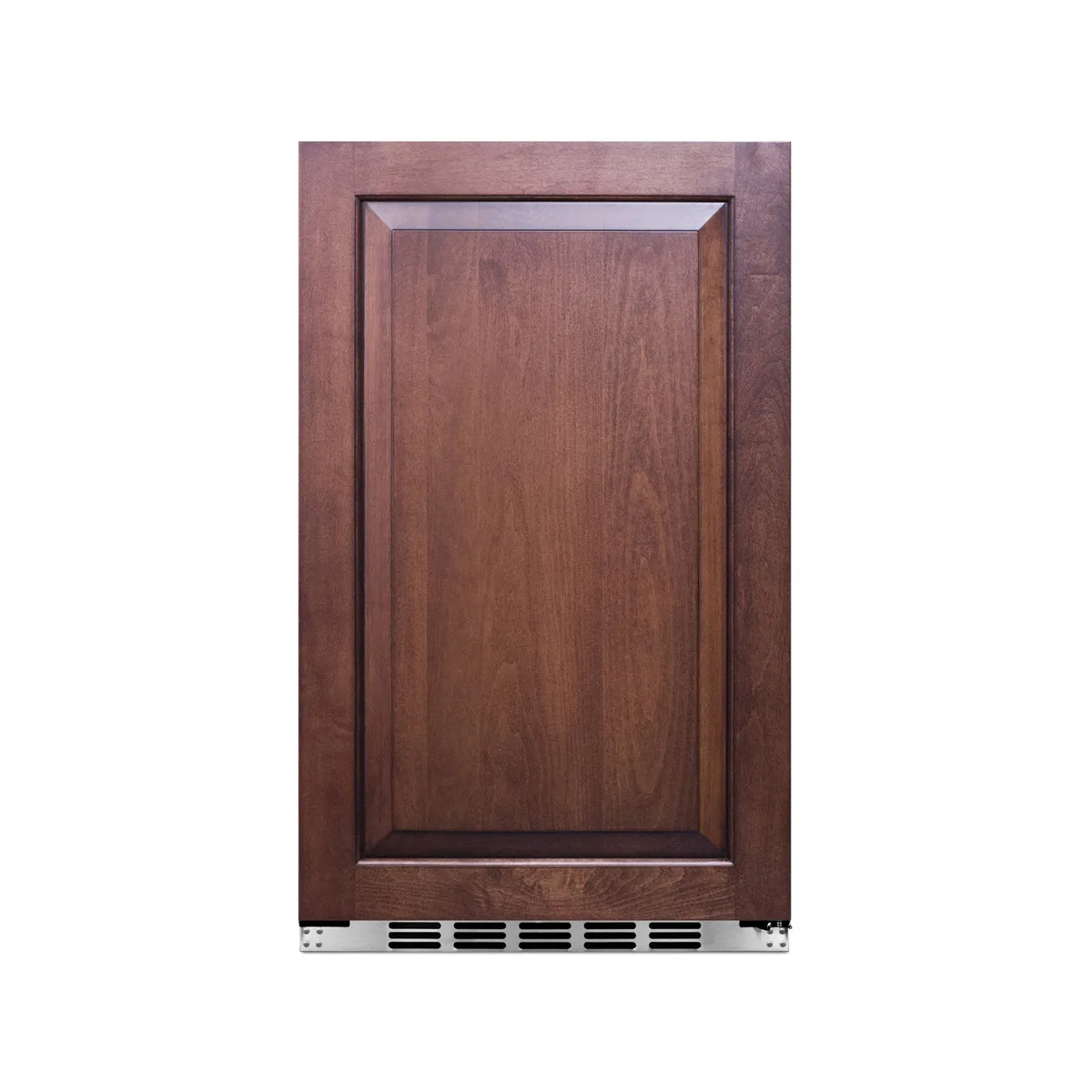 Summit FF195IF 19" Built-in or Freestanding Refrigerator in Black, w/ Panel Ready Door, 3.1 cu. ft.