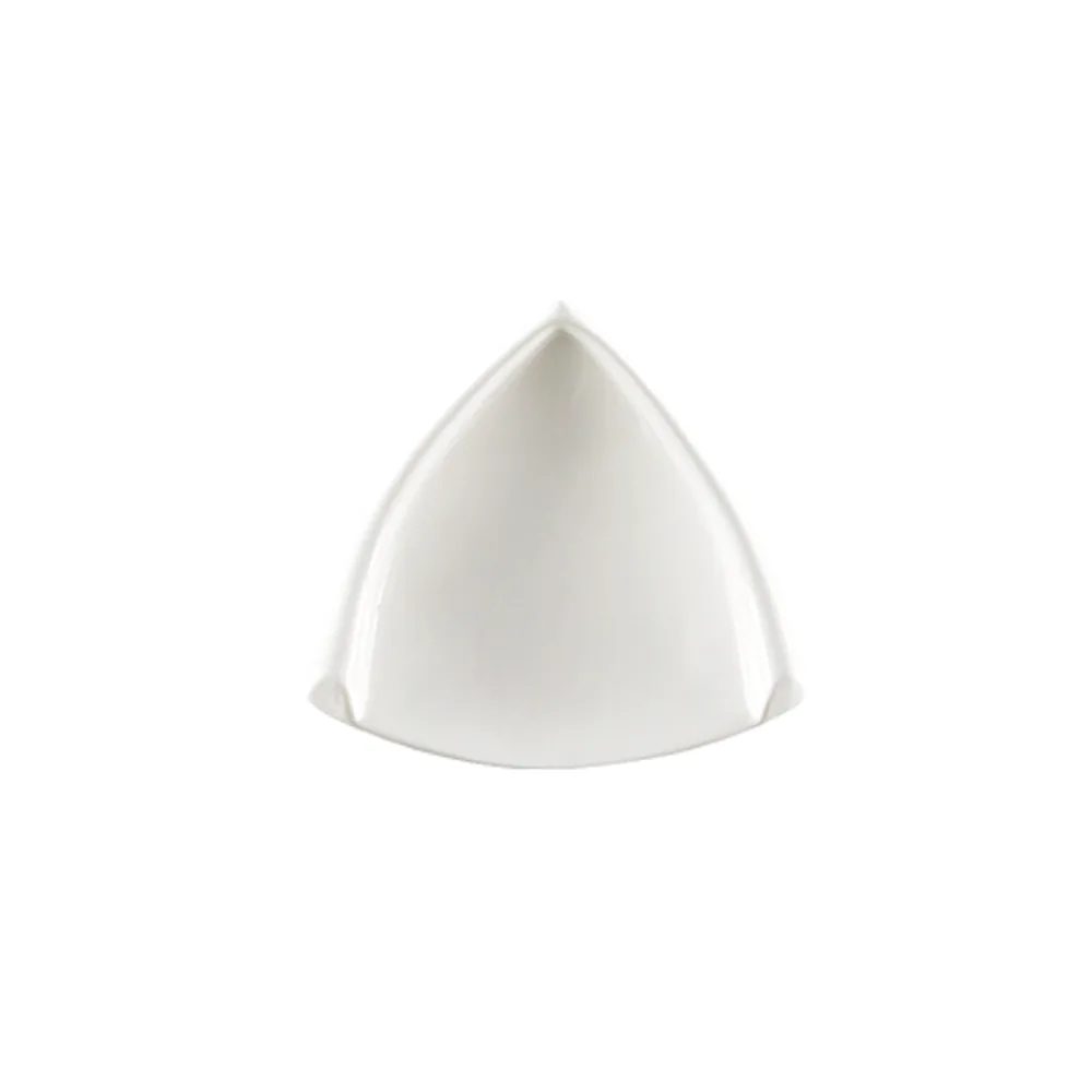 CAC China TB-H6 6oz White Porcelain Bowl, 6-1/4" L x 6-1/4" W x 2-1/2" H, Oven/Dishwasher - Dozen