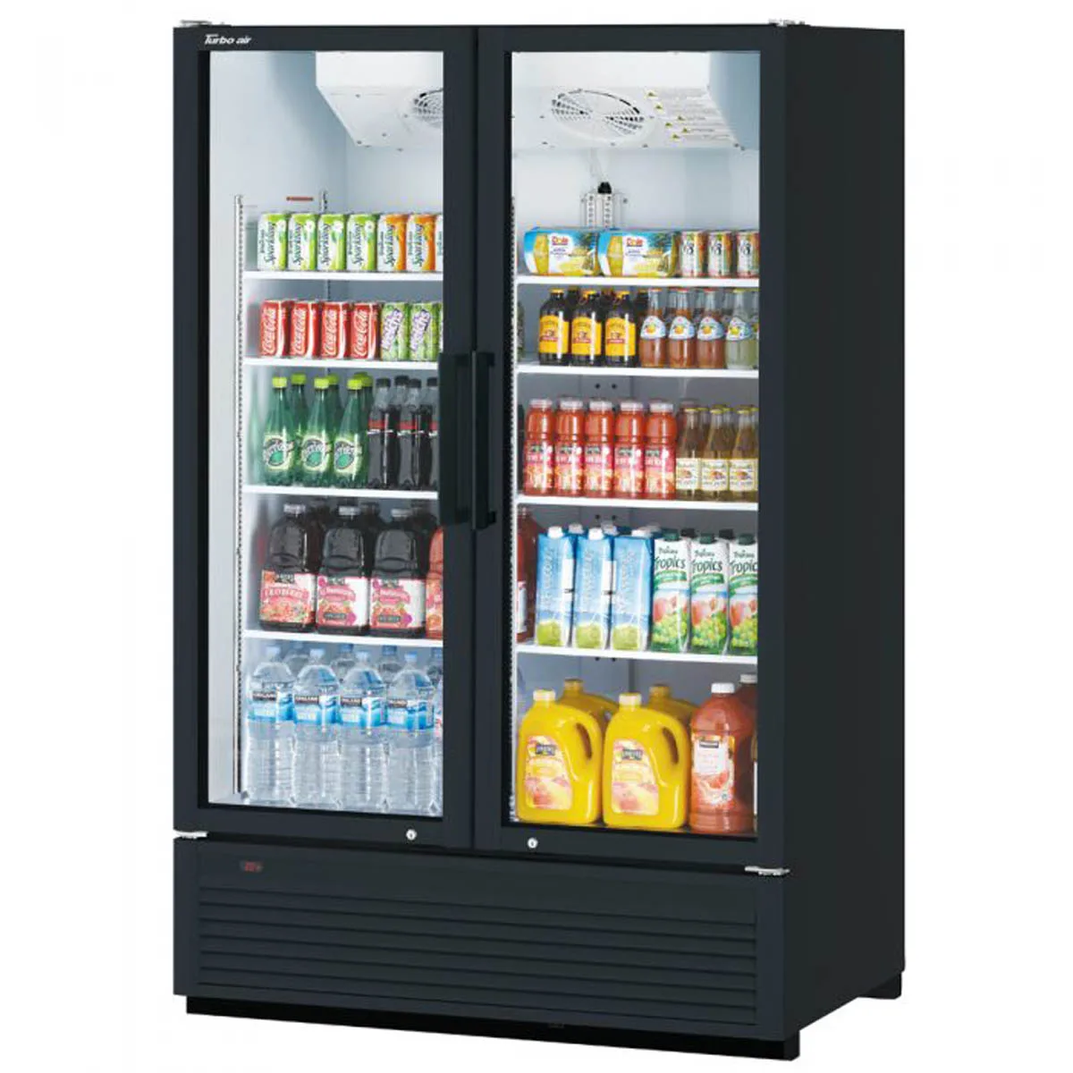 Turbo Air TGM-47SDH-N 51" 2-Glass Door Merchandiser Refrigerator, 44.2 cu. ft., ENERGY STAR®, R290, 115V