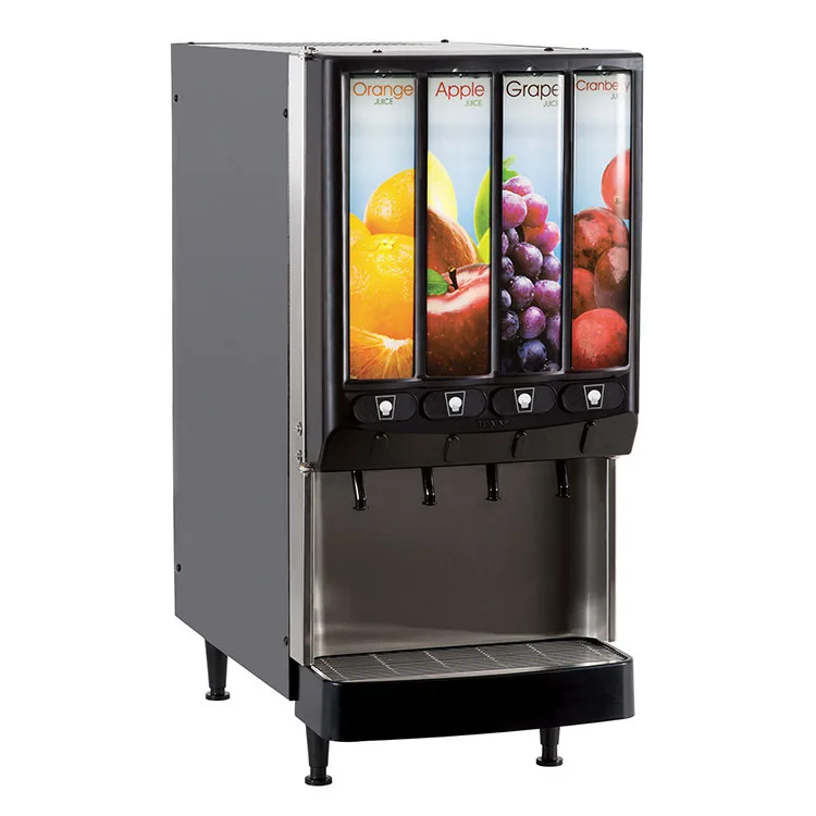 BUNN 37300.0079 Led Lighted Door Juicer Dispenser, Portion Control + Non Flush - 4 Valves / 720W