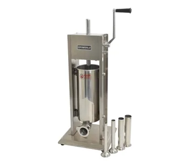 Uniworld USSC-DL5 Sausage Stuffer, Deluxe, 10 Pound Capacity, Vertical, Portable