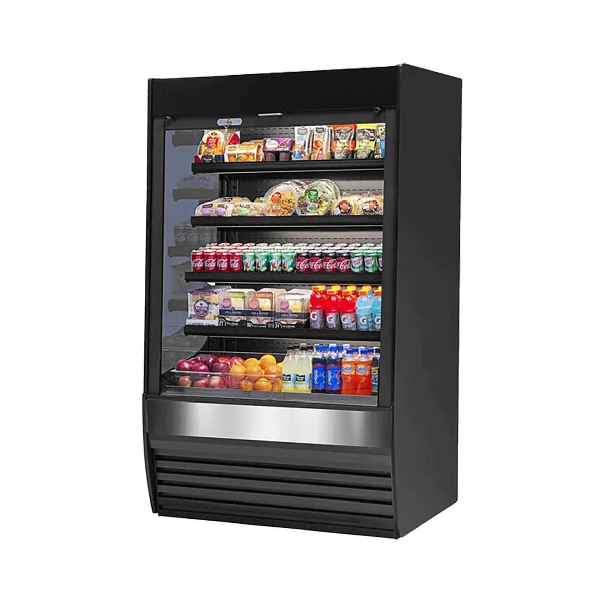 Federal Industries VRSS7278S 71" Vision Series Refrigerated Self-Serve High Profile Merchandiser