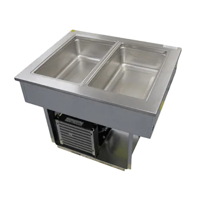 Delfield 8159-EFP Four Pan Drop-In Refrigerated Cold Food Well Spec