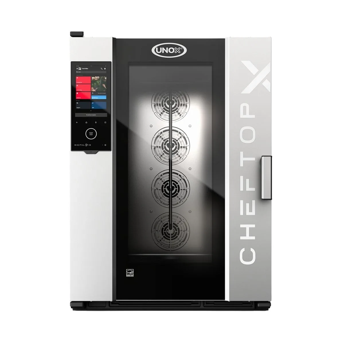 UNOX XADA-10FS-GXRS Full Size 10 Pan Gas Combi Oven w/ Touchscreen, Boilerless, 136.480 BTU