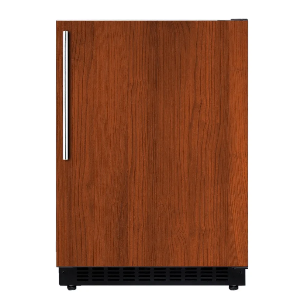 Summit AL54IF 24" Built-in Undercounter Refrigerator in Black, Panel Ready Door, 4.8 cu. ft.