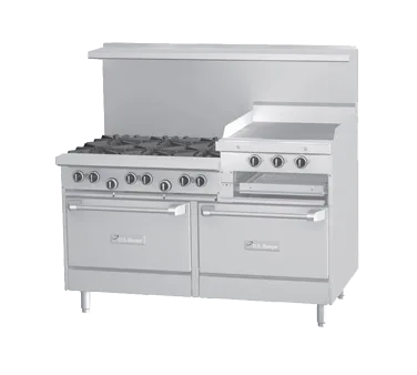 Garland US Range U60-6R24CS Gas 60" Restaurant Range