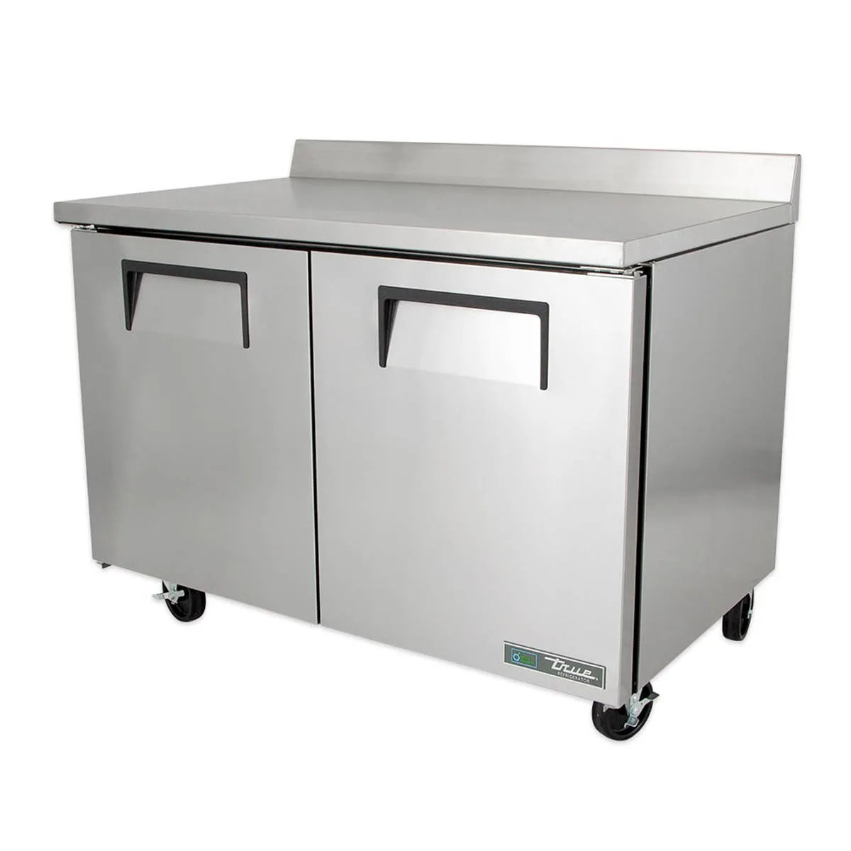 True TWT-48-HC 48" 2-Section Worktop Refrigerator w/ 2 Doors, Rear Mounted