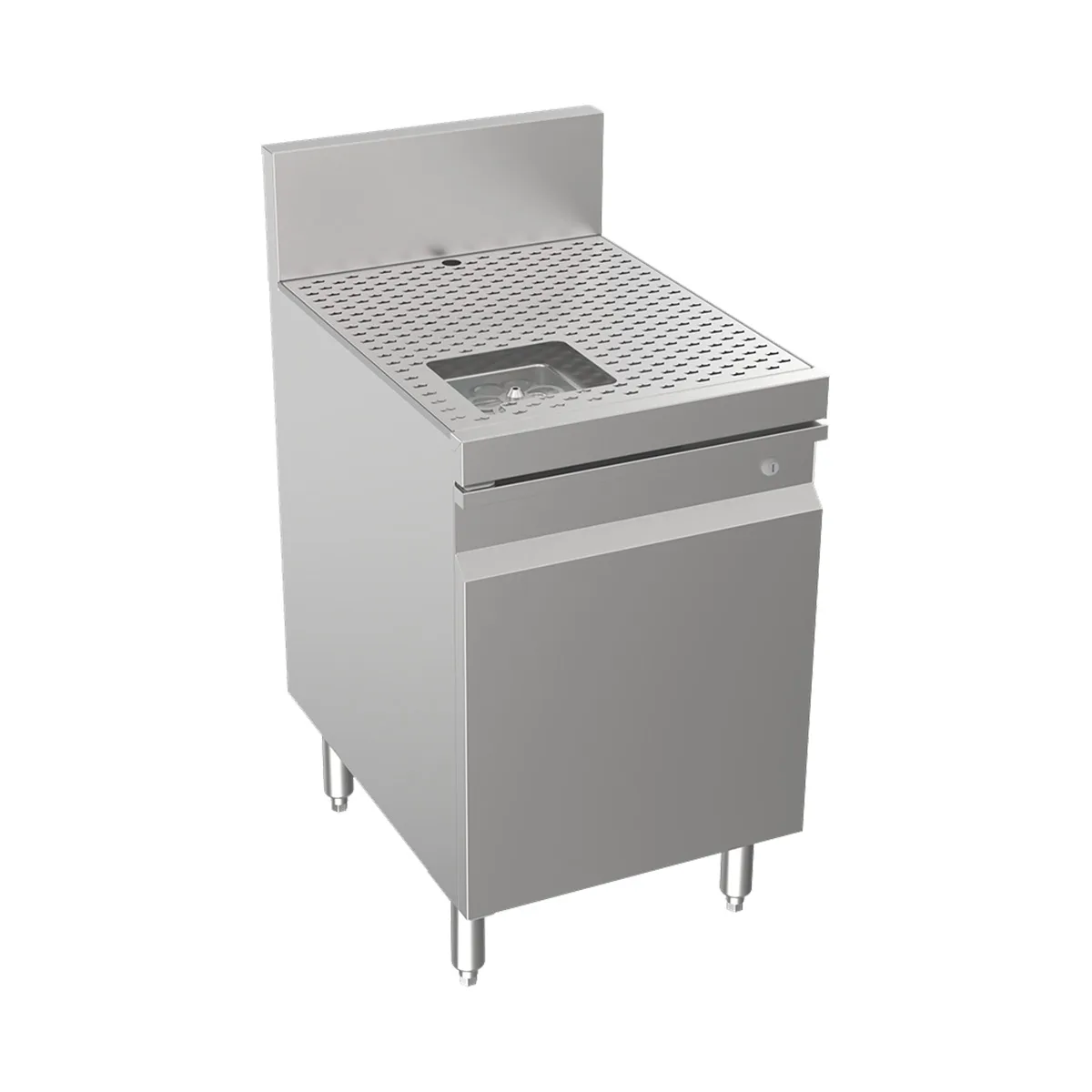 Krowne KR24-MF18 18" Glass Froster Drainboard Cabinet