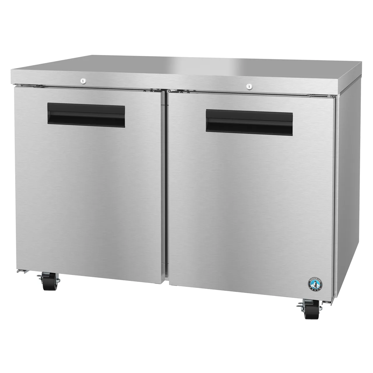 Hoshizaki UR48B-01 48" Two Section Undercounter Refrigerator w/ 2 Doors, 13.66 cu. ft.