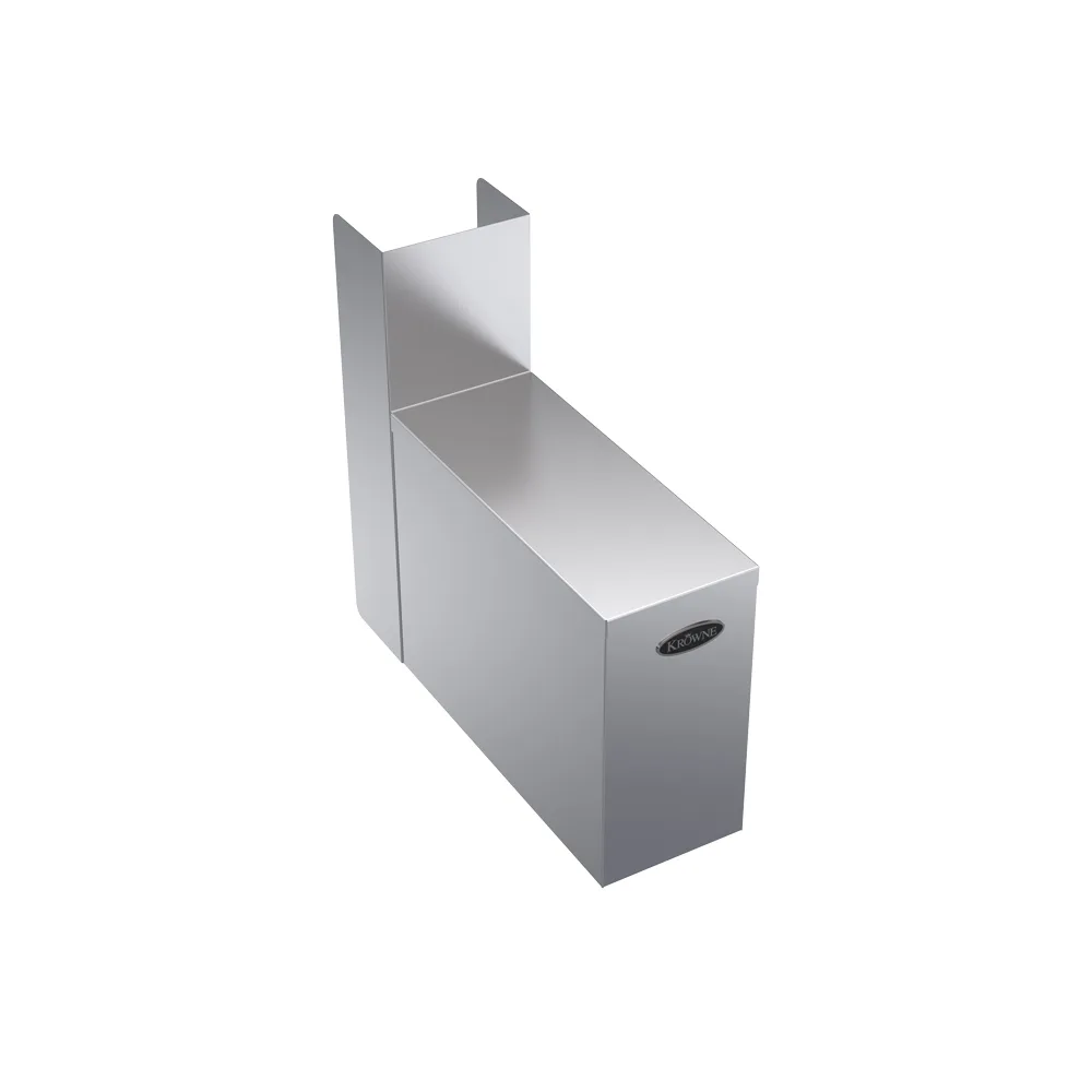 Krowne KR19-6CF 6"W x 19"D Stainless Steel Royal Series Underbar Chase Filler