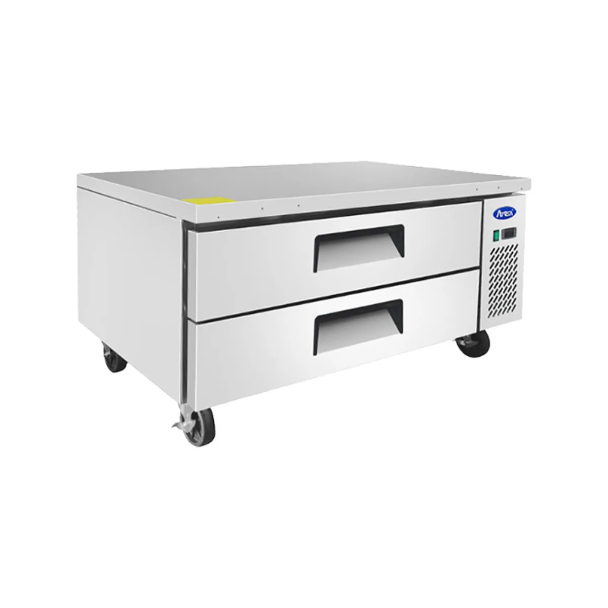 Atosa USA MGF8450GR 48" 2 Drawers Refrigerated Chef Base, Stainless Steel, 7.7 cu. ft.