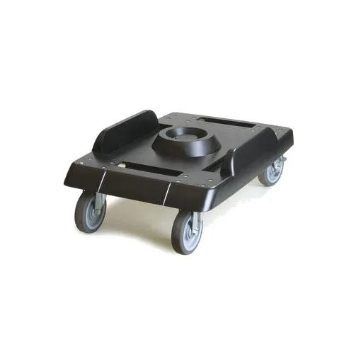 Carlisle IT41003 Cateraide IT Dolly, Black, with Casters, NSF, BPA Free, Platform Design