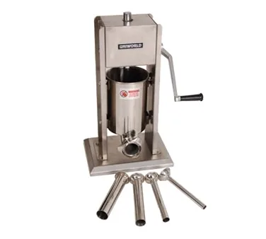 Uniworld USSC-DL3 Sausage Stuffer, Deluxe, 5 Pound Capacity, Vertical, Portable