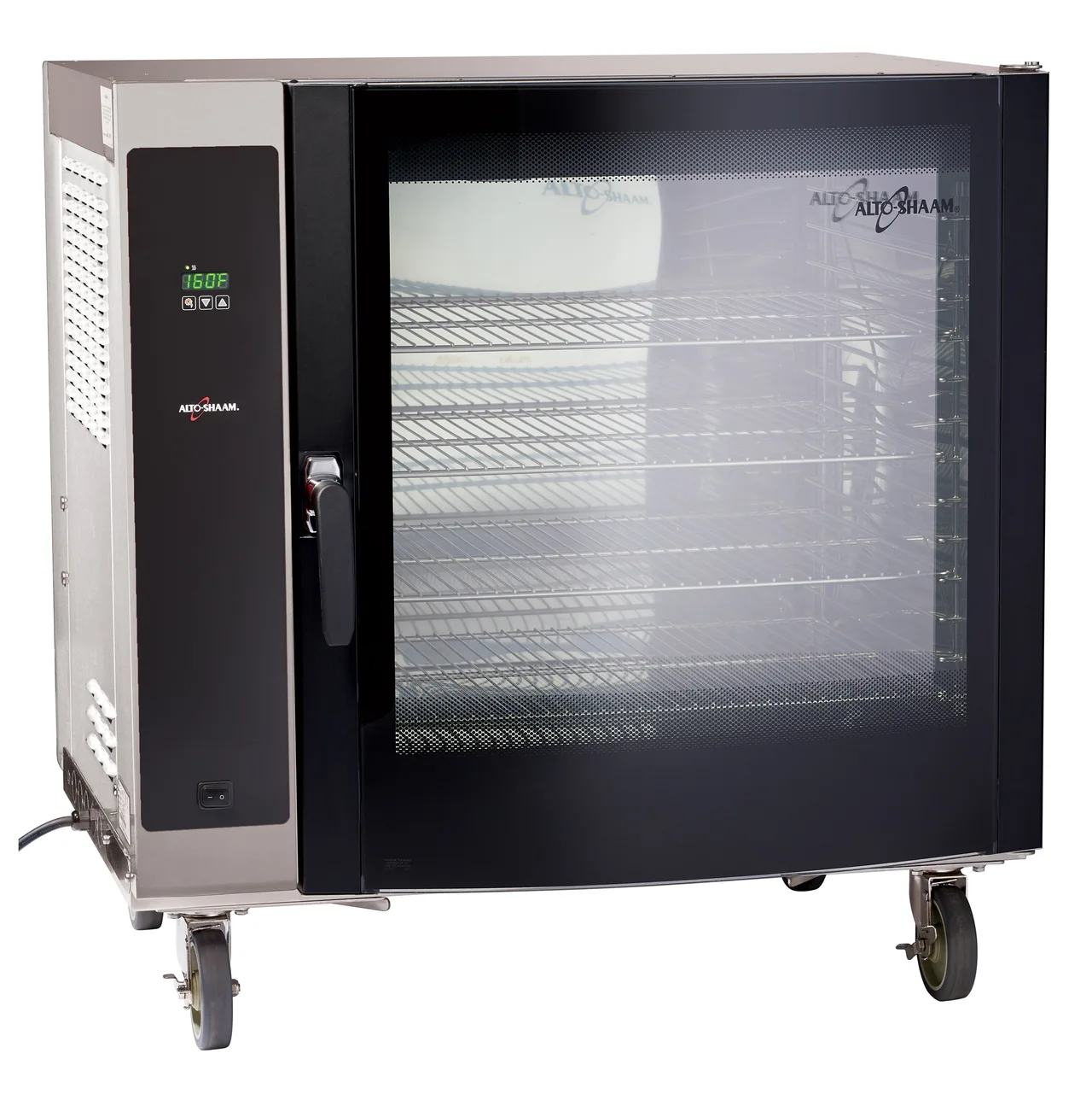 Alto-Shaam AR-7HT 1-Compartment Heated Holding Cabinet, Clear Door, 37-42" H, 8x18"x26" Pan Capacity, Stainless Steel