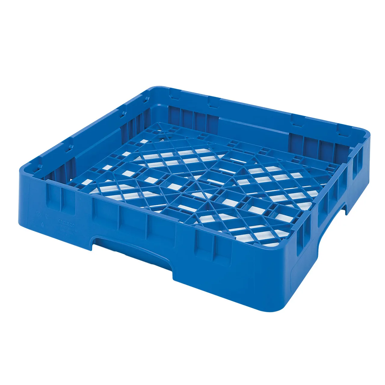 Cambro BR258168 Camrack Base Rack, Full Size, 1 Compartment, 19-3/4" x 19-3/4" Inside Rack Height, Polypropylene, Blue, NSF Certified