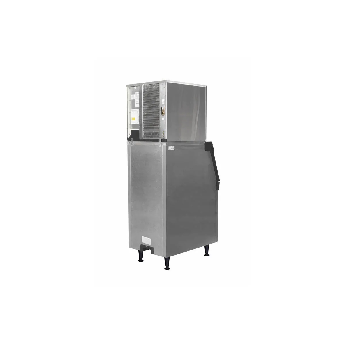 Scotsman MC0322MAX-1/B322S Air Cooled Full Cube 356 lb Ice Machine with Bin, 370 lb Storage