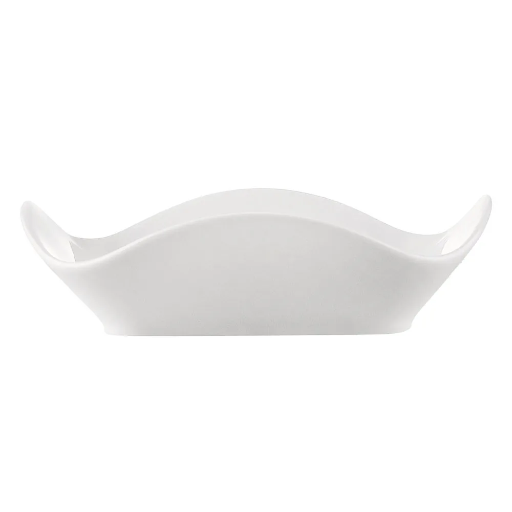 CAC China AFD-7 Alice Dish Bowl, 7-3/4" Diameter Porcelain, Super White, Dishwasher Safe - 1 Dozen