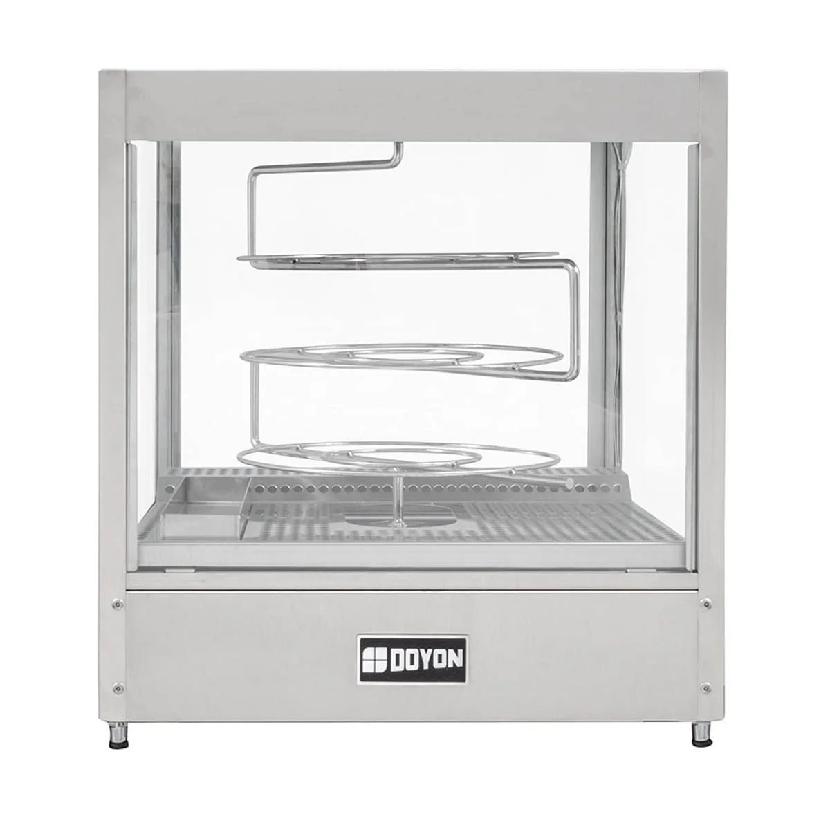 Doyon DRPR3 20" Full Service Countertop Food Warmer/Display Case, 3 Shelves