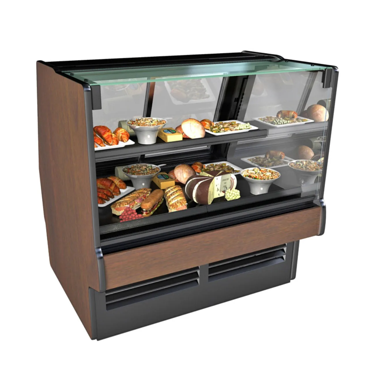 Structural Concepts GMDSV5R 63" Flat Refrigerated Deli Display Case