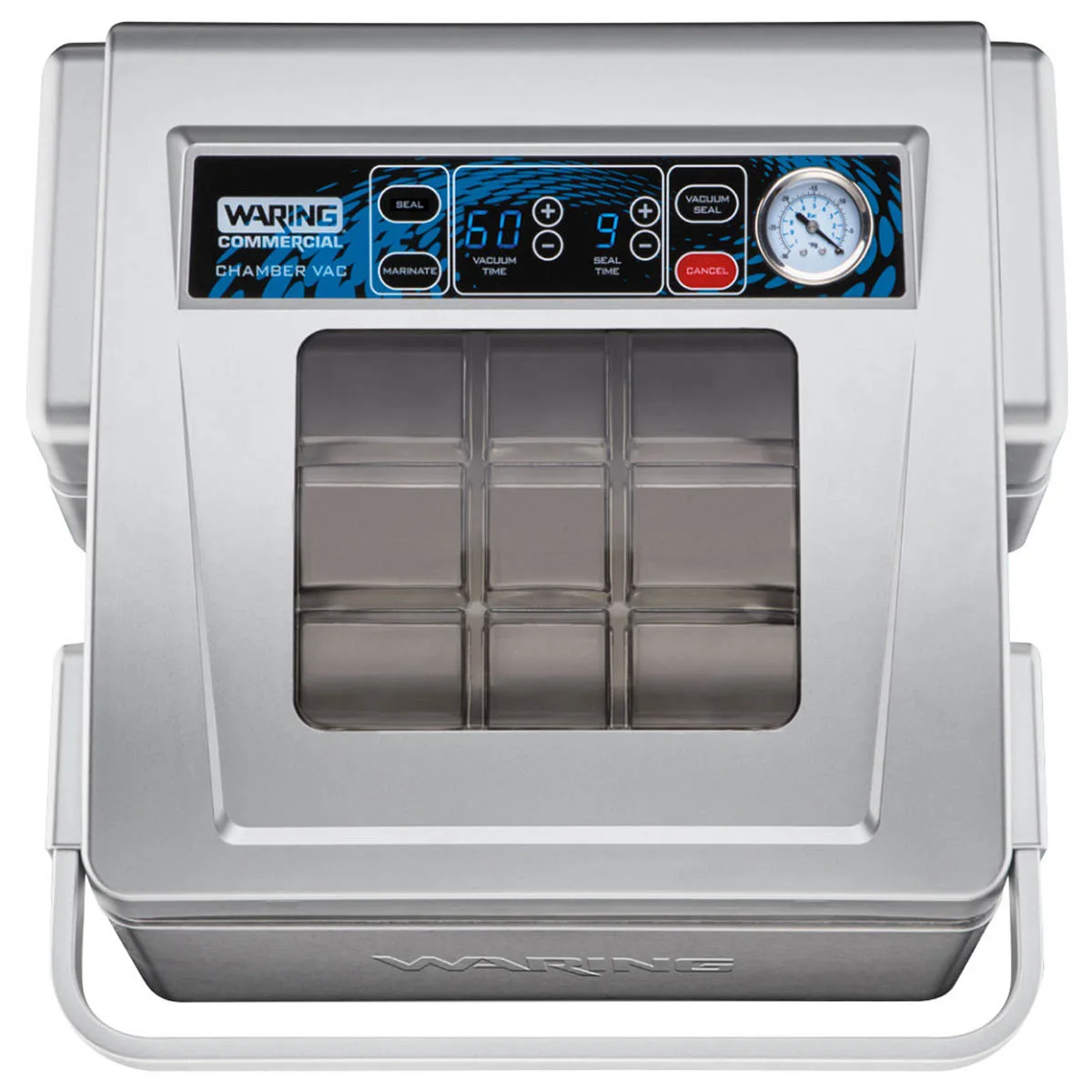 Waring WCV300 Countertop Chamber Vacuum Packaging Machine with 11" Single Seal Bar 