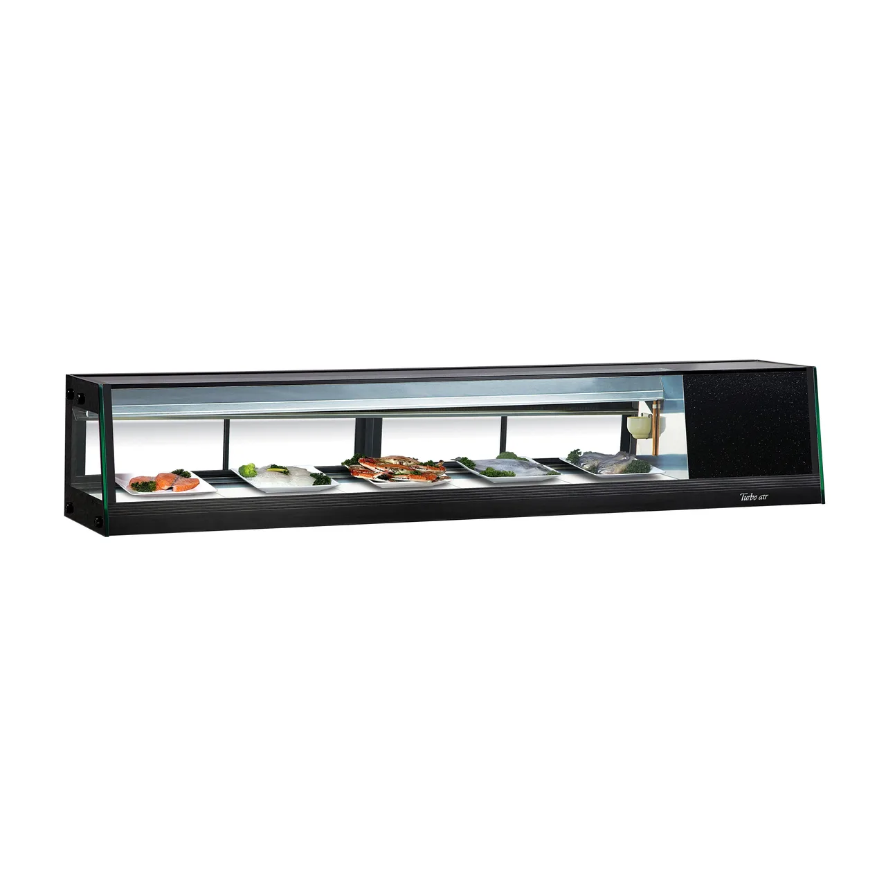 Turbo Air SAS-70R-N 70" Countertop Refrigerated Sushi Display Case, Right Compressor