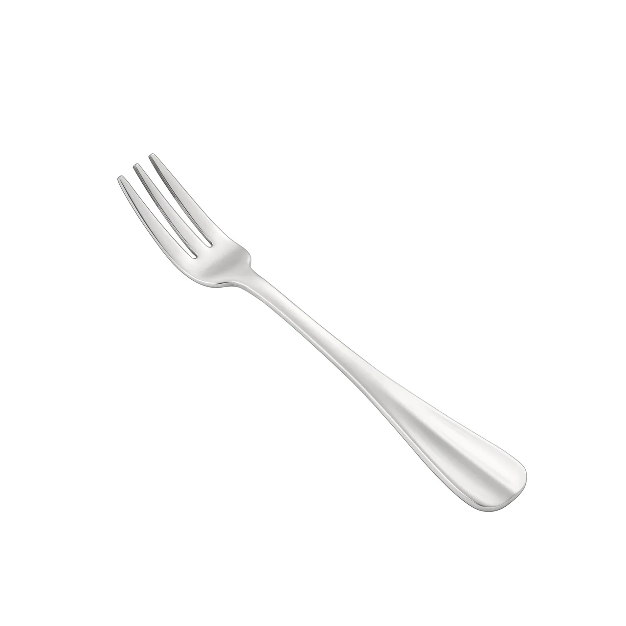 CAC China 8005-07 Oyster Cocktail Fork, 5" Length, Extra Heavy, 18/8 Stainless Steel - 1 Dozen