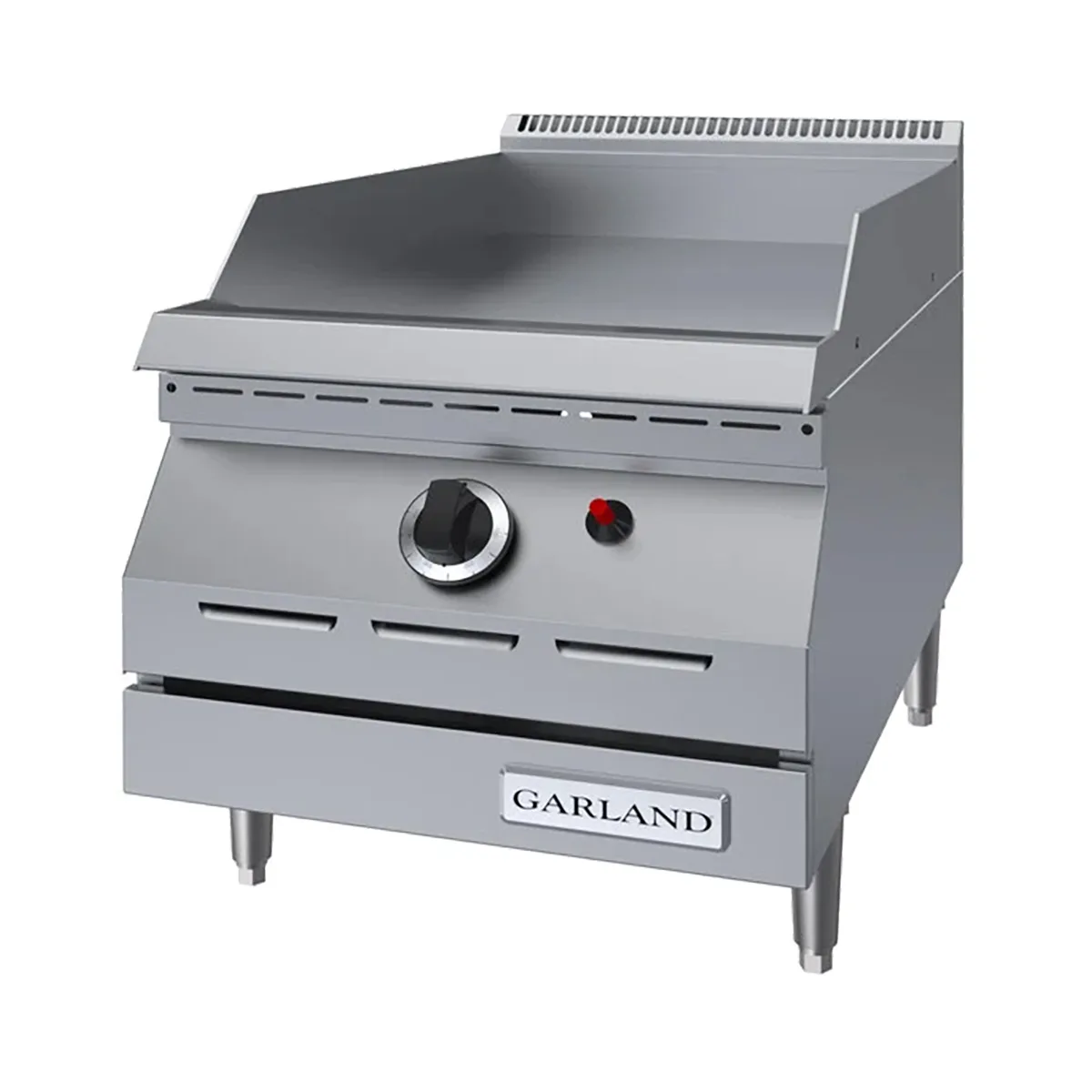 Garland US Range GD-15GTH 15" Countertop Thermostatic Gas Griddle, 1/2" Steel Plate, 20.000 BTU