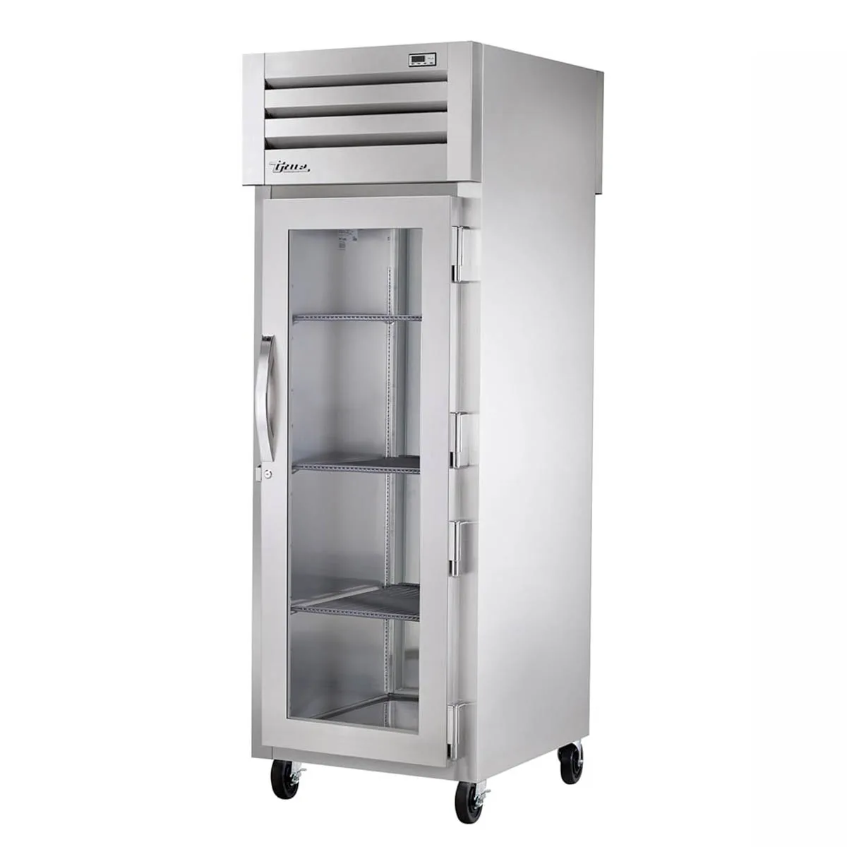 True STR1HPT-1G-1S "Full Height" 1-Section 1-Door Clear & Solid Heated Holding Cabinet