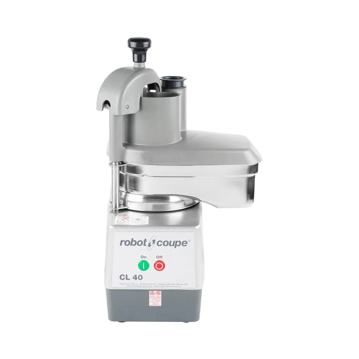 Robot Coupe CL40 Continuous Feed Commercial Food Processor, Vegetable Cutter, 1 hp