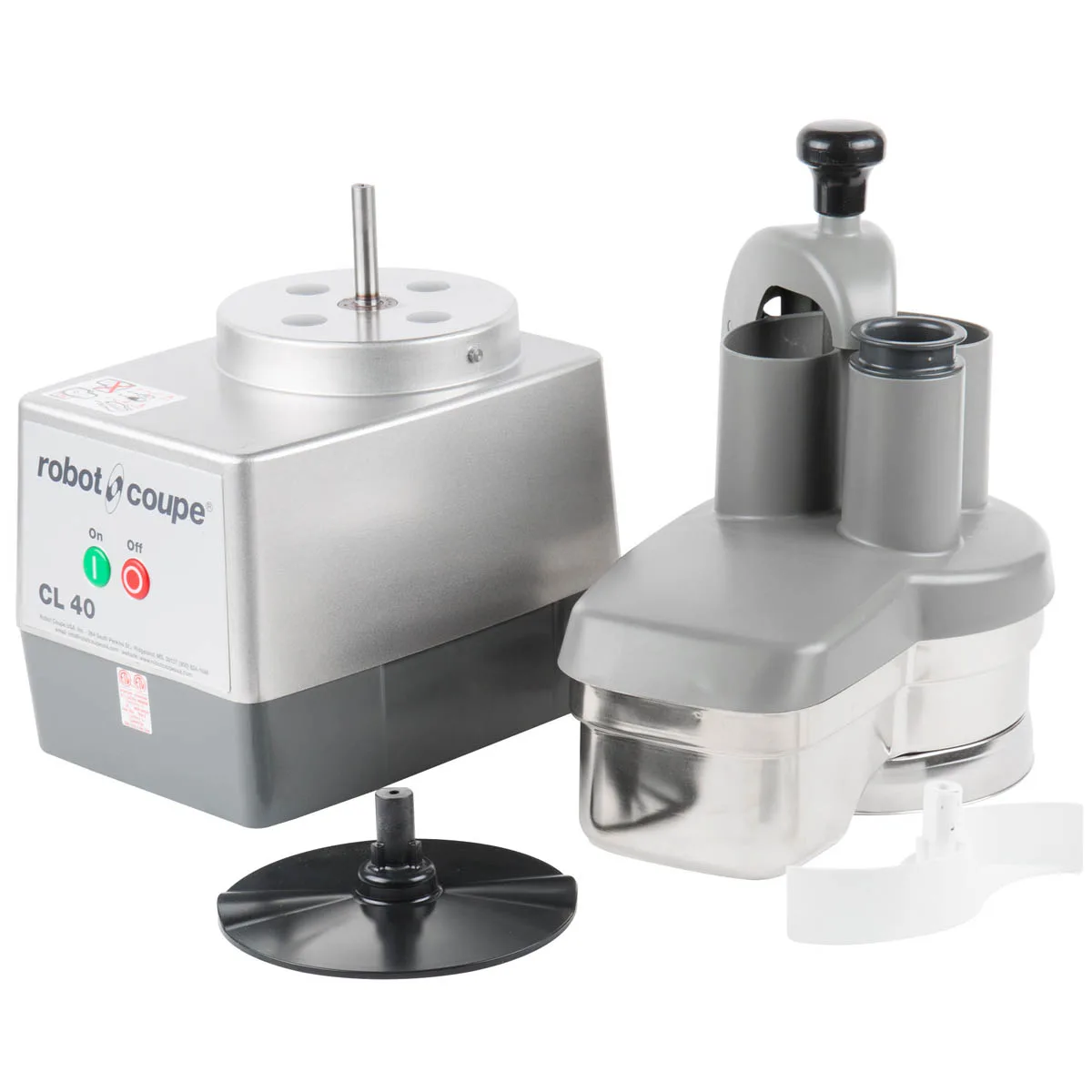 Robot Coupe CL40 Continuous Feed Commercial Food Processor, Vegetable Cutter, 1 hp