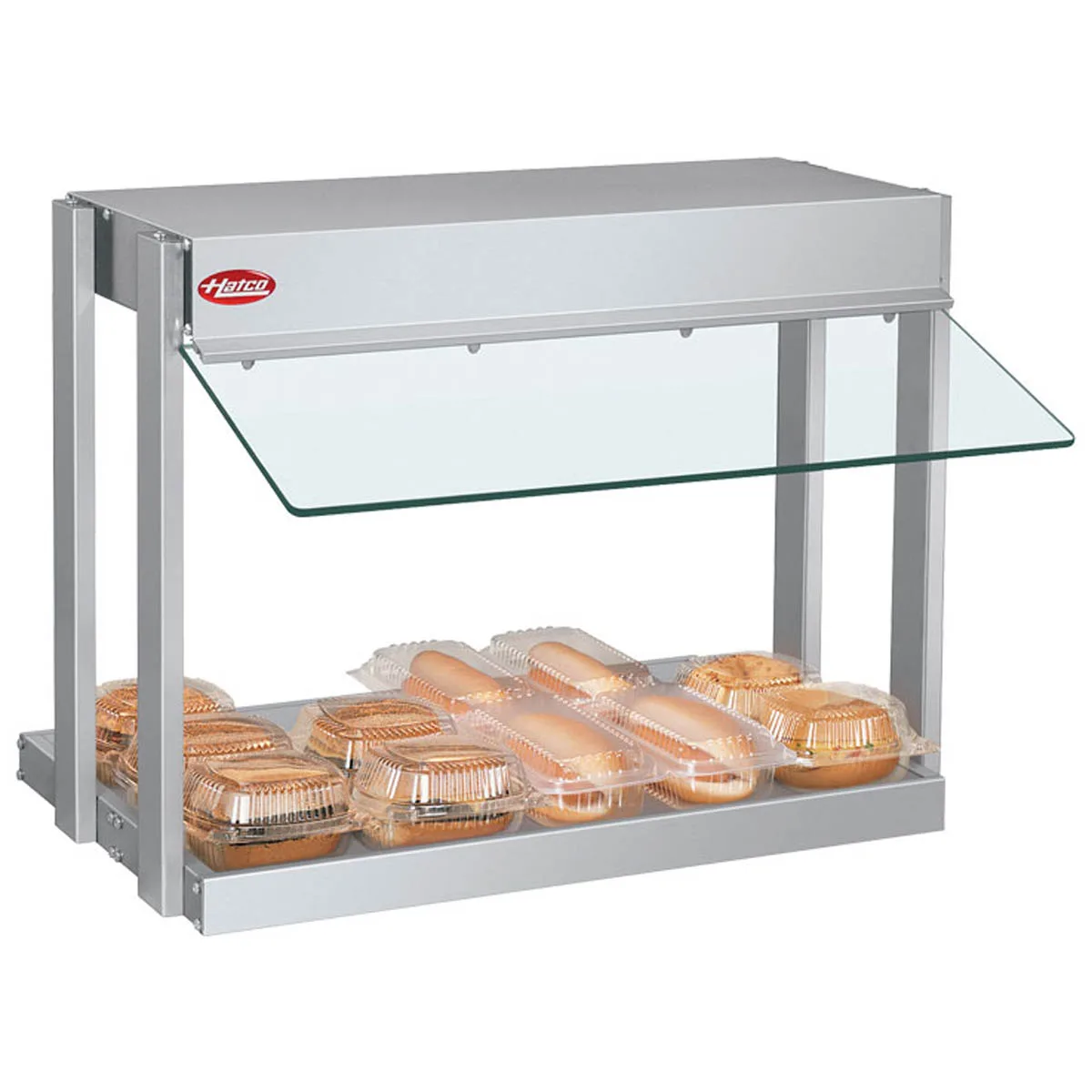 Hatco GRHW-1P 22 1/4" Hors D'Oeuvre Warmer, Buffet Style Sneeze Guard