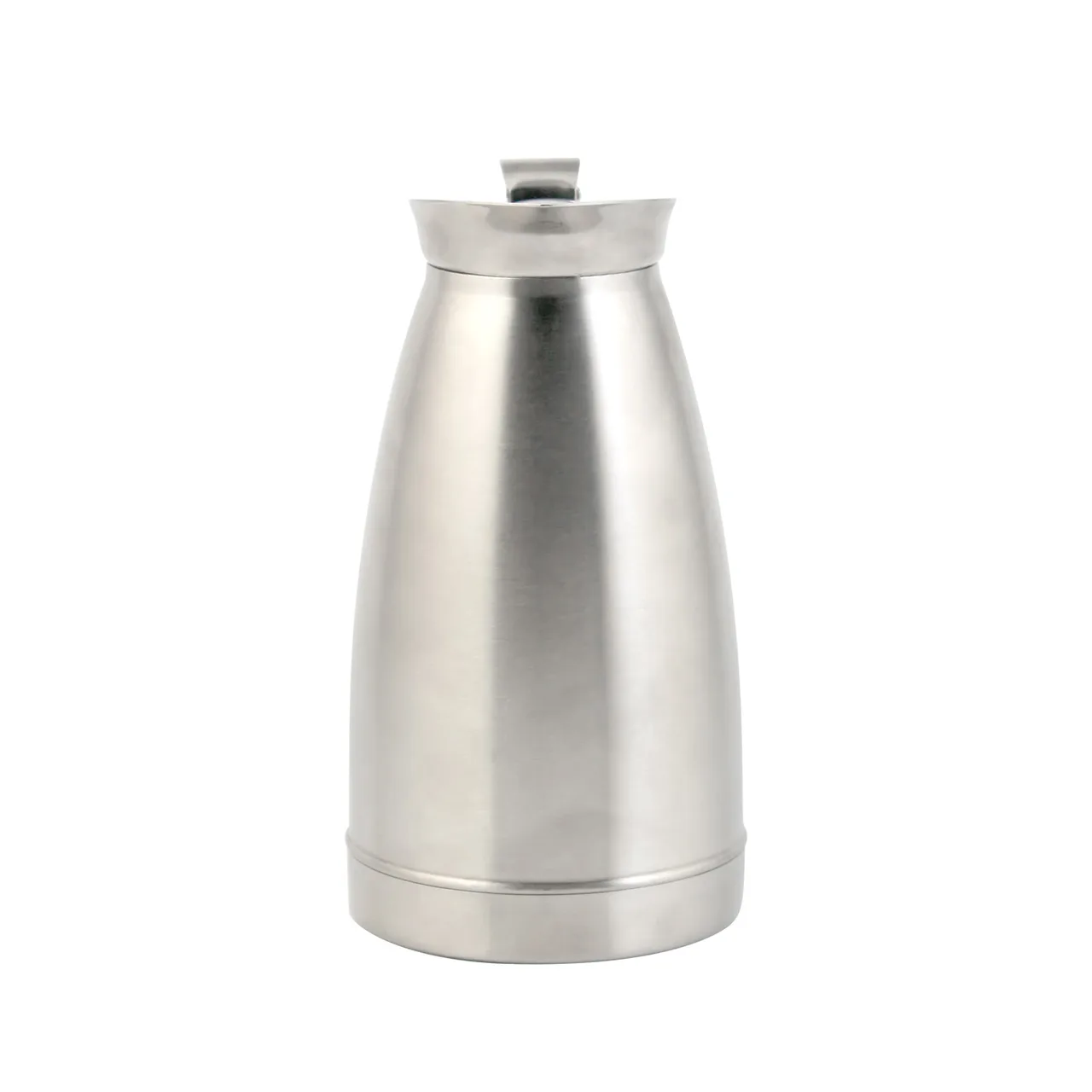 CAC China BVDW-20 Coffee Server, 20oz., Double-Wall Insulation, Stainless Steel, Satin Finish