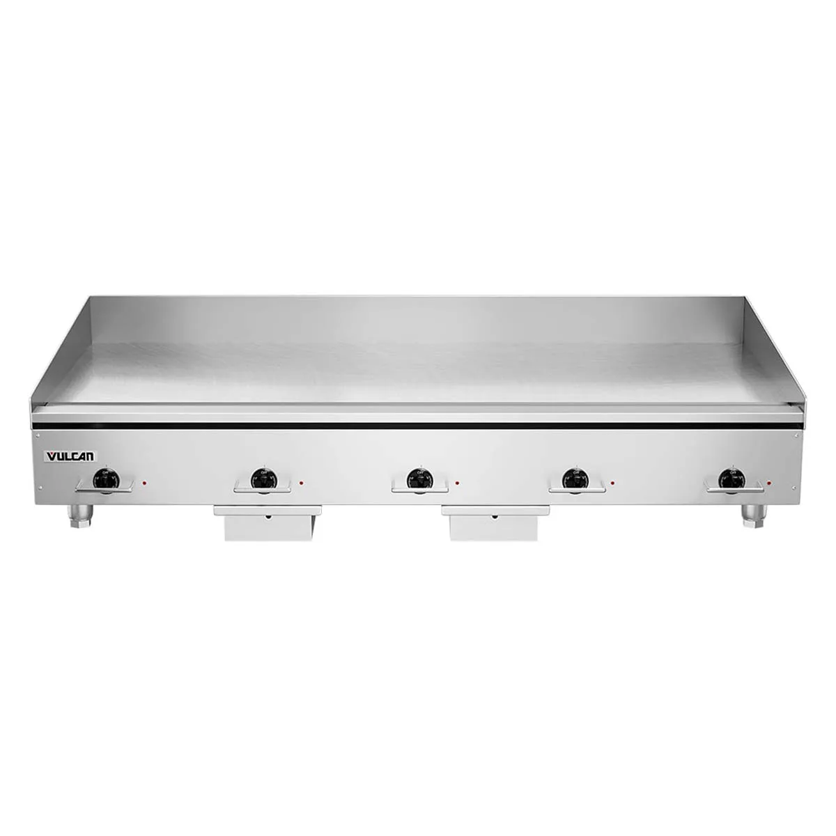 Vulcan HEG60E 60" Countertop Electric Griddle with 60" x 24" Surface, 3/4" Steel Plate, Thermostatic Controls