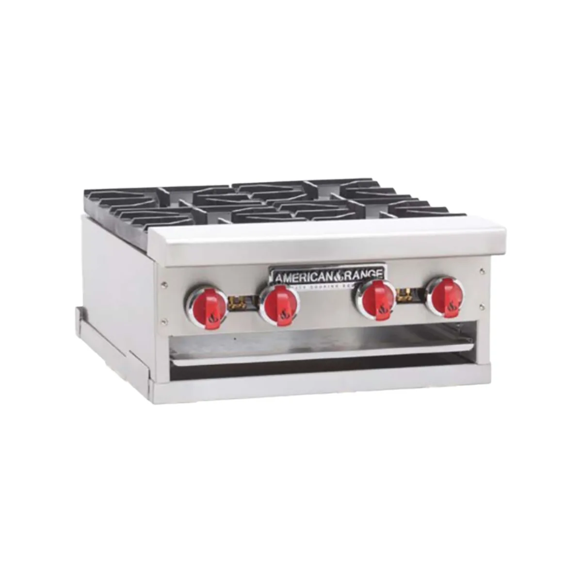 American Range ARSHP-24-4 24" Countertop Gas Hotplates w/ (4) Burners, 30" Depth, 128.000 BTU