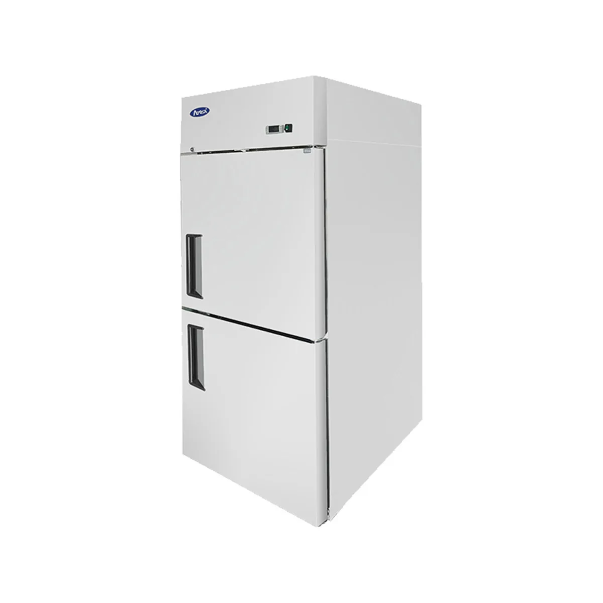 Atosa USA MBF8010GR 28" 1-Section Reach-In Refrigerator w/ Right Hinged 2 Half Solid Door, Top Mounted, 21 cu. ft.