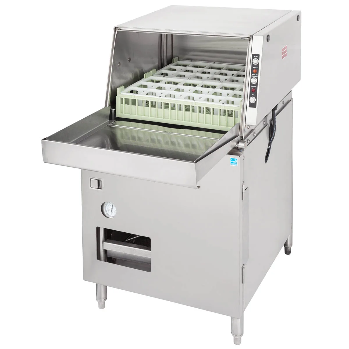 Jackson WWS DELTA 5-E 24-1/2" Door Type Undercounter Glasswasher, Low Temp - 1404 Glass/Hr - 115V