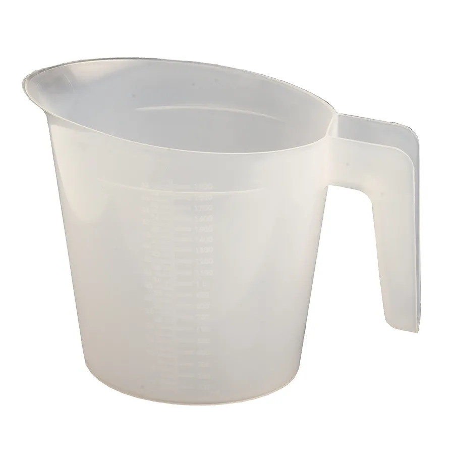 BUNN 04238.0000 Plastic Water Pitcher, 64 Oz (2 Qt) Capacity, White, Durable Plastic with Handle