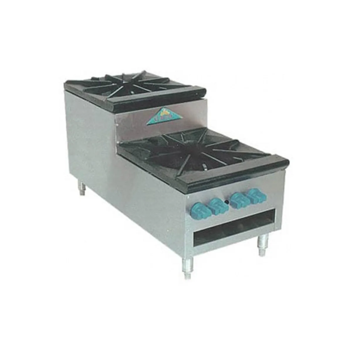 Comstock-Castle SUCSP36 36" Gas Stock Pot Range, (4) Three Ring Burners w/ Step-Up, 440.000 BTU
