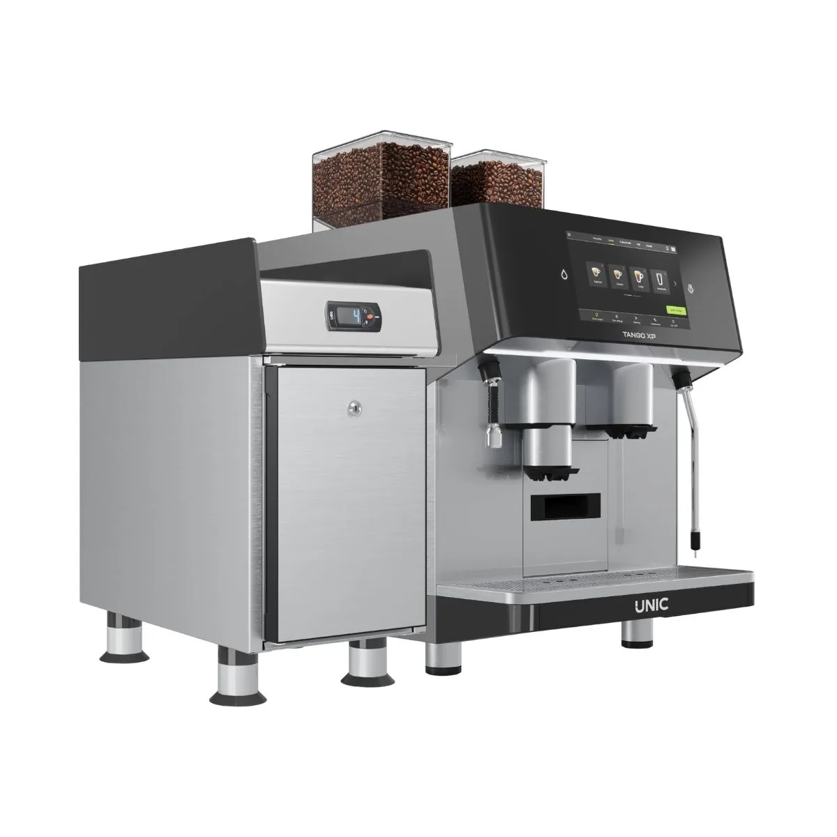 Unic Espresso Equipment TANGO XP DUO 1-STEP 2 GRINDERS Espresso Cappuccino Machine