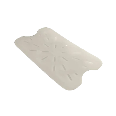 Thunder Group PLFBD1218PP Drain Shelf, Fits 12" X 18" Storage Box, Polypropylene, White