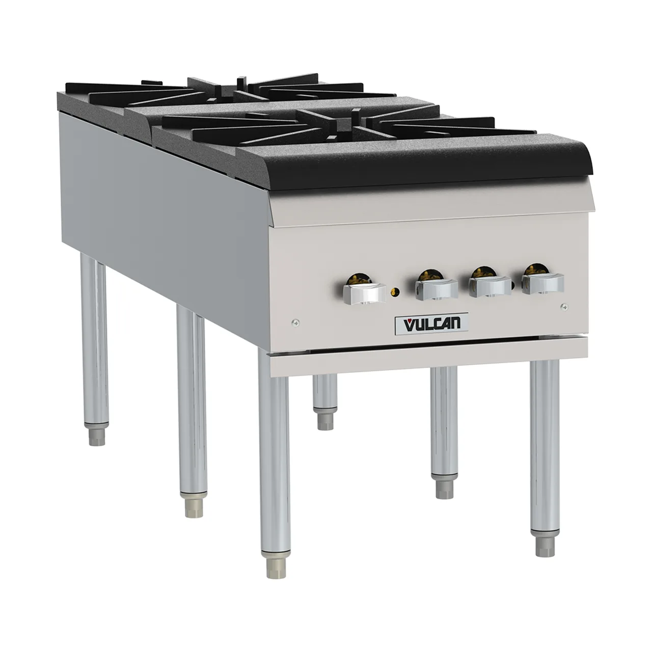 Vulcan VSP200F-QS-PLATINUM 18" (2) Cast Iron Two-Ring Burners Gas Stock Pot Range
