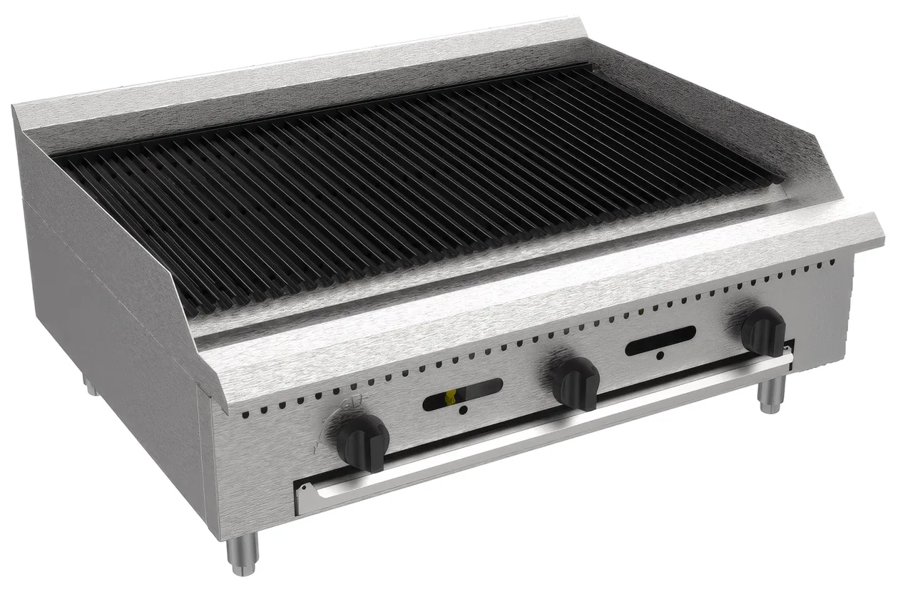 Serv-Ware SCBS-36-LP-SA Countertop Gas Charbroiler