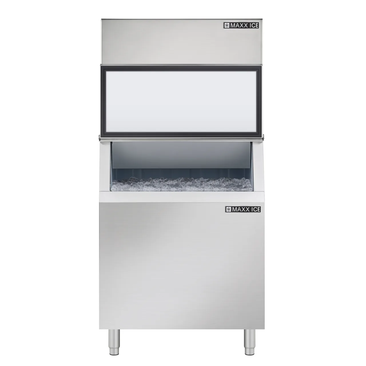 Maxx Ice MIM452-B580 Cube Ice Maker, 30" Width, 460 lb/Day, Air‑Cooled, ENERGY STAR, 580 lb Bin