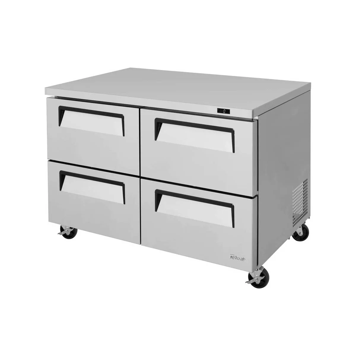 Turbo Air TUF-48SD-D4-N 48" 2-Section Undercounter Freezer w/ 4 Drawers, 12.2 cu. ft.