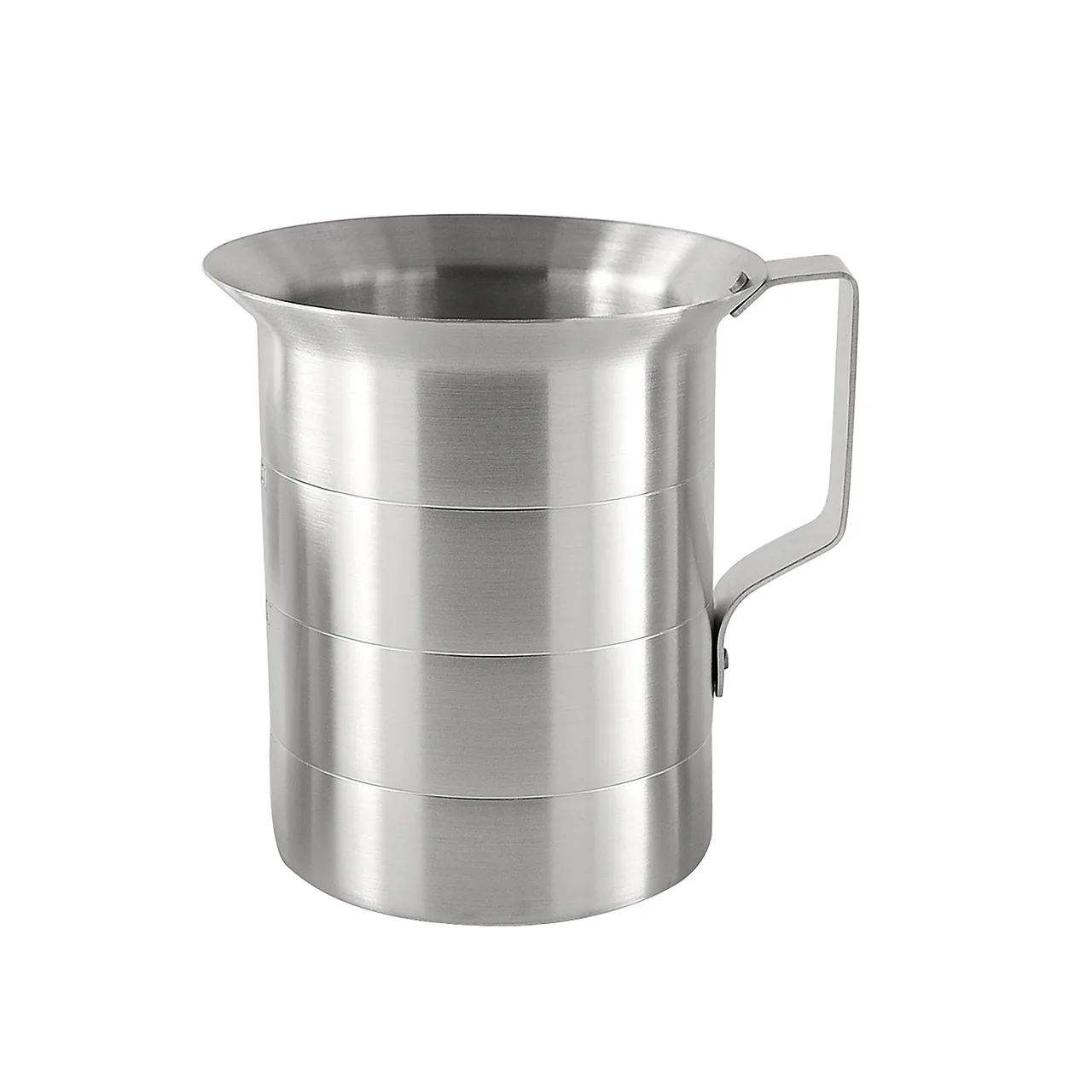 CAC China ALMC-20 Measuring Cup – 2 Quart (64 oz / 8 Cup) Aluminum Hand Tool, Lightweight Design
