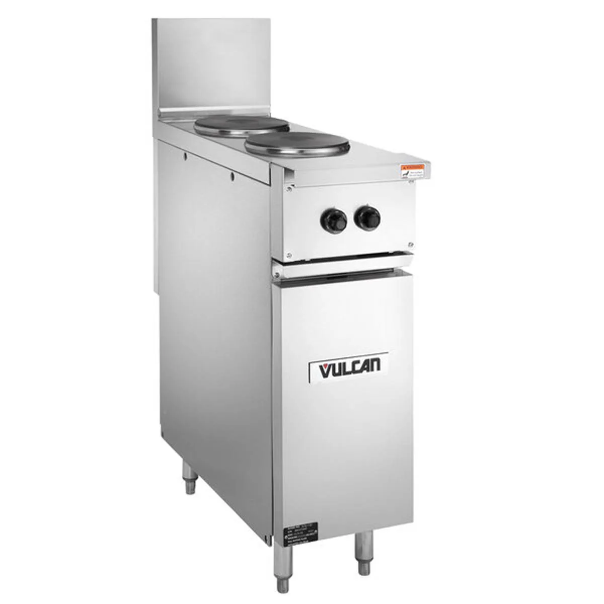 Vulcan EV12-2FP240 Expando Range, Electric, 12", (2) 2.0 Kw 9-1/2" French Plates