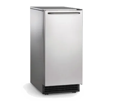 Scotsman CU50PAX-1 Undercounter Ice Maker Bin, Stainless 1" Cubes, 26 lb Storage, 65 lb/24h R290 115V