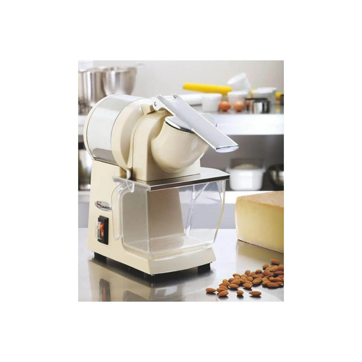 Omcan USA 40619 (Santos 02) Santos® Cheese Grater, 110 Lbs. (50 Kg) Per Hour