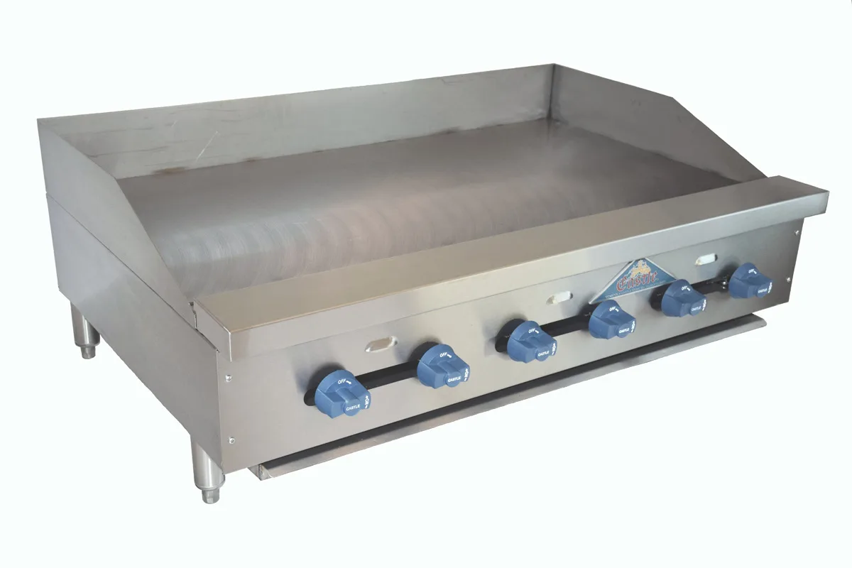 Comstock-Castle FHP42-42 42" Countertop Gas Griddle with Manual Controls, 108.000 BTU